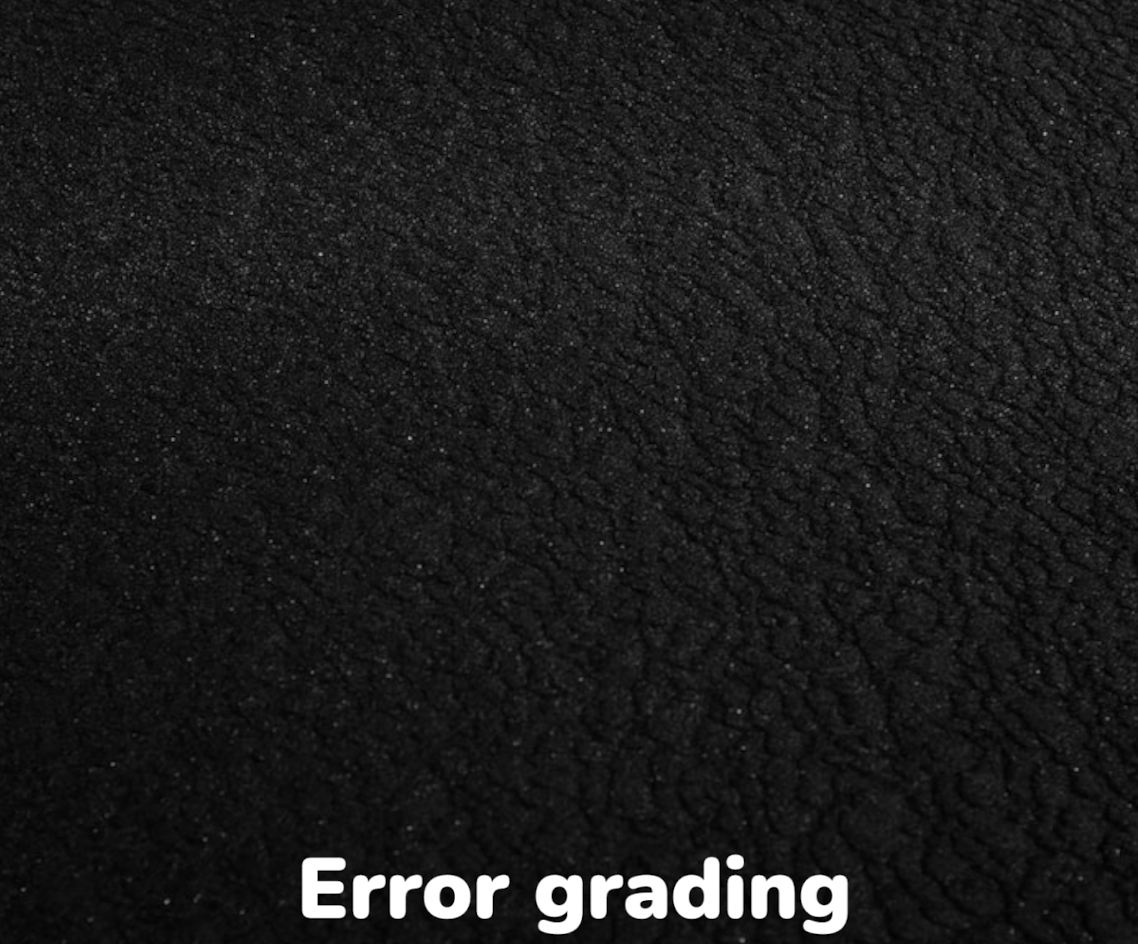 Error Grading